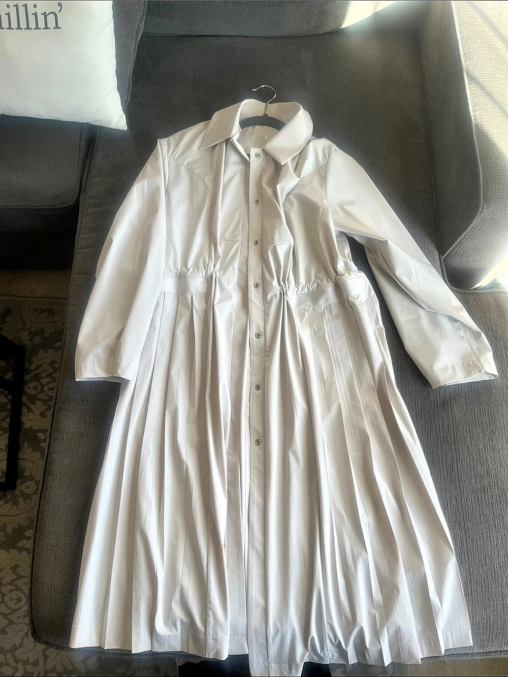 Nike 24.7 PerfectStretch Women's Dri-FIT Oversized Trench Coat Dri-FIT Trench